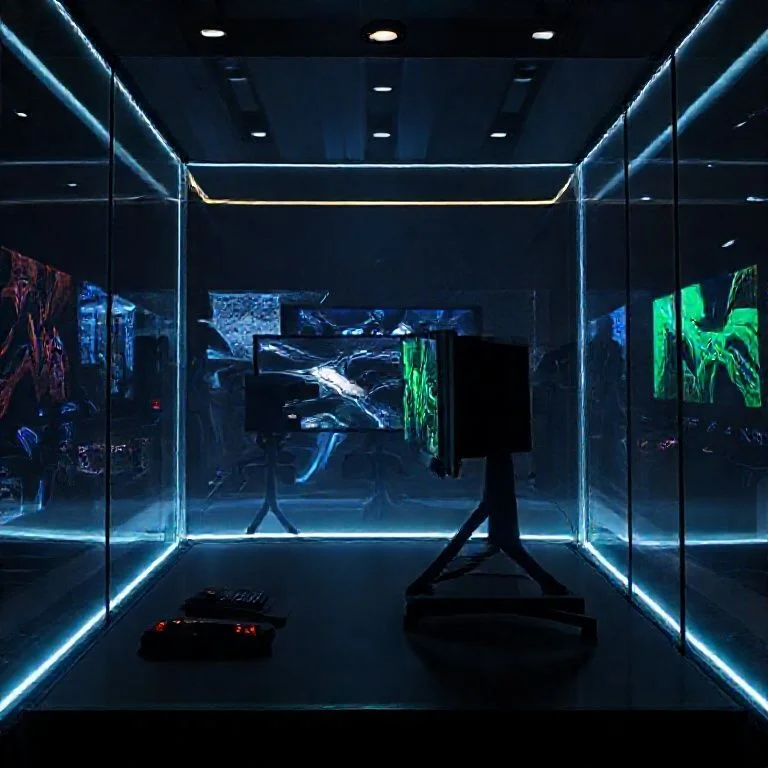 Abstract cosmic journey background for 2048 milestone